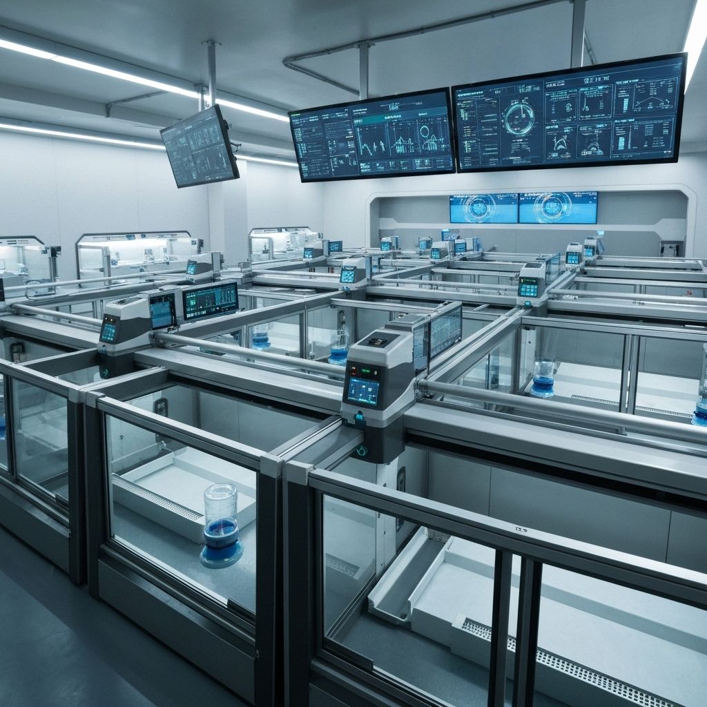Modern veterinary clinic with digital technology